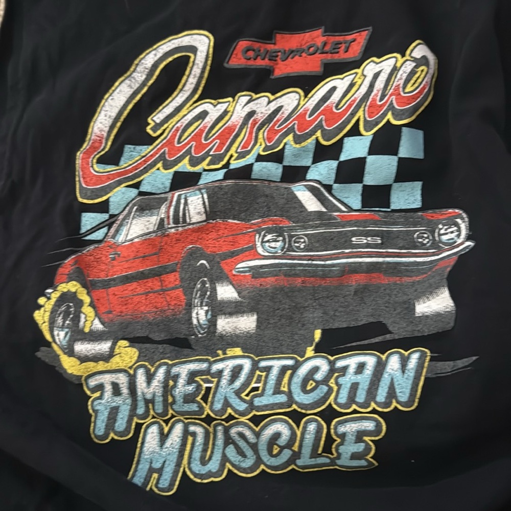 Chevrolet Camaro Black Muscle Tank Top - Picture 3 of 4